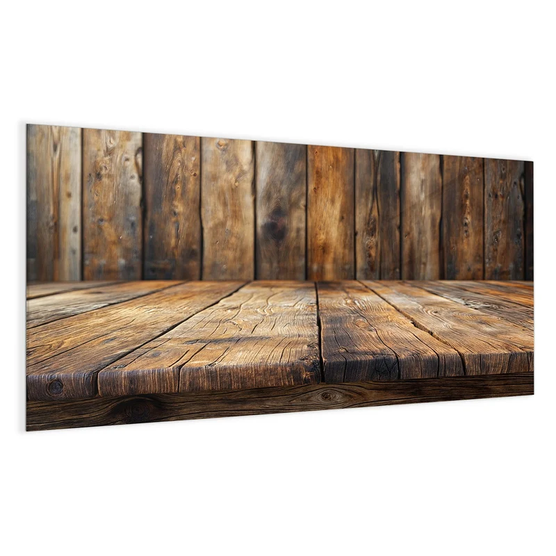 Magnettafel - Holzbodenoptik