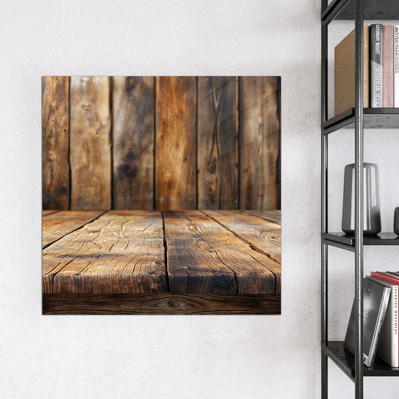 Magnettafel - Holzbodenoptik