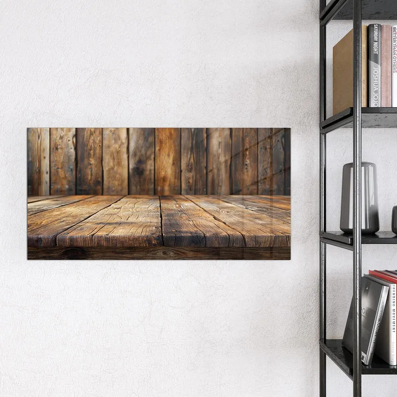 Magnettafel - Holzbodenoptik