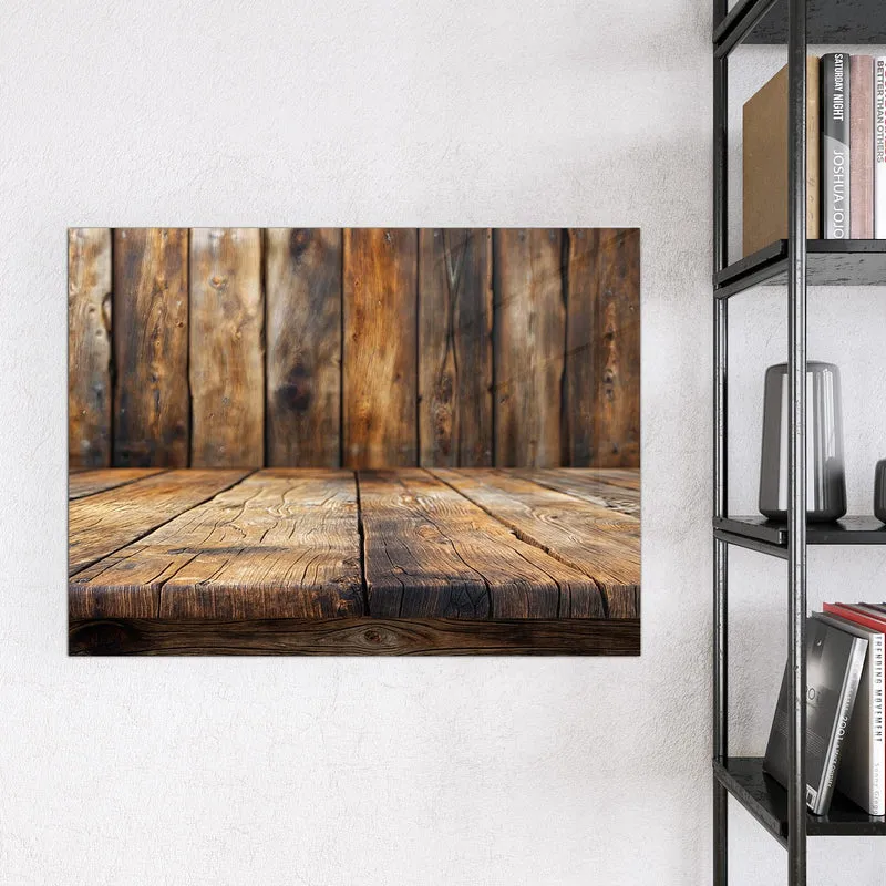 Magnettafel - Holzbodenoptik