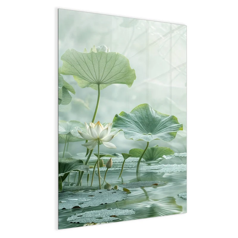 Magnettafel - Lotusteich