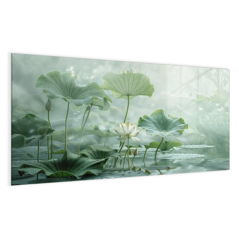 Magnettafel - Lotusteich