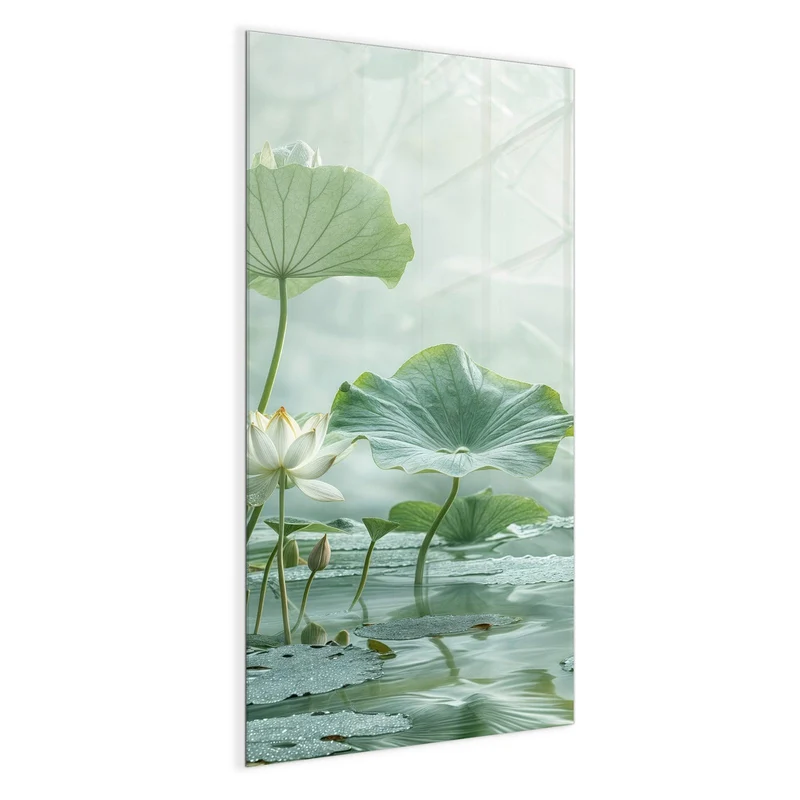 Magnettafel - Lotusteich