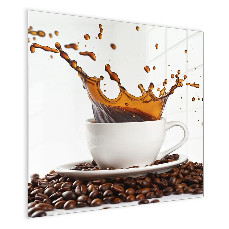 Magnettafel - Kaffeespritzer