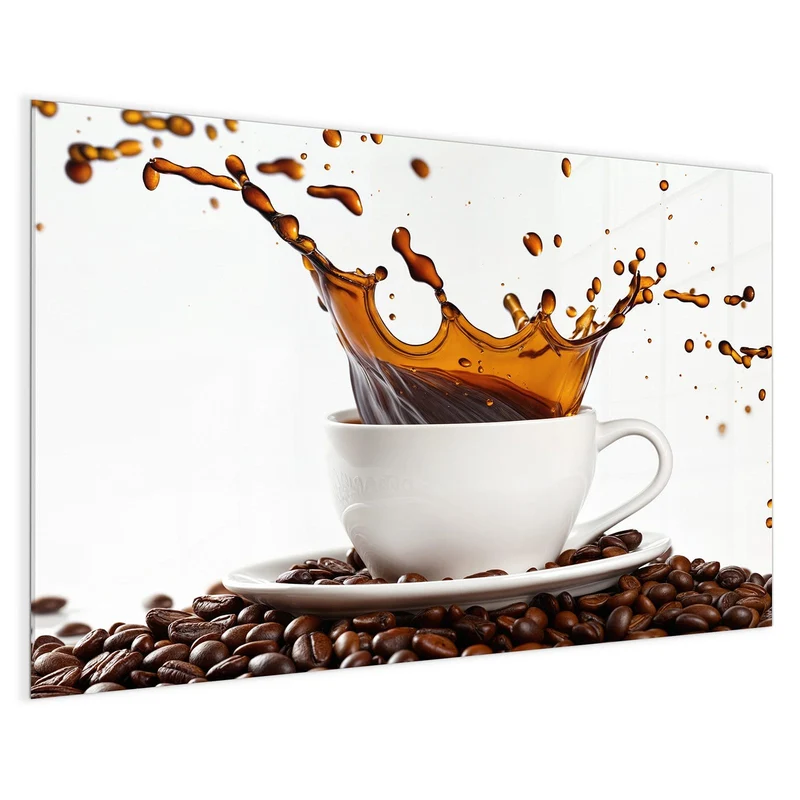 Magnettafel - Kaffeespritzer