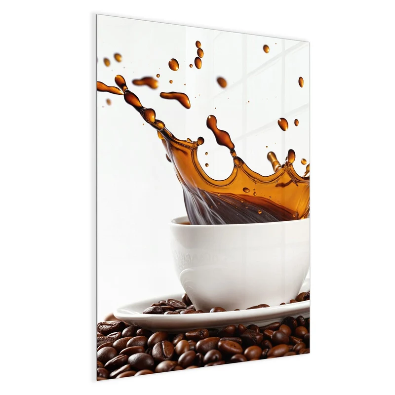 Magnettafel - Kaffeespritzer