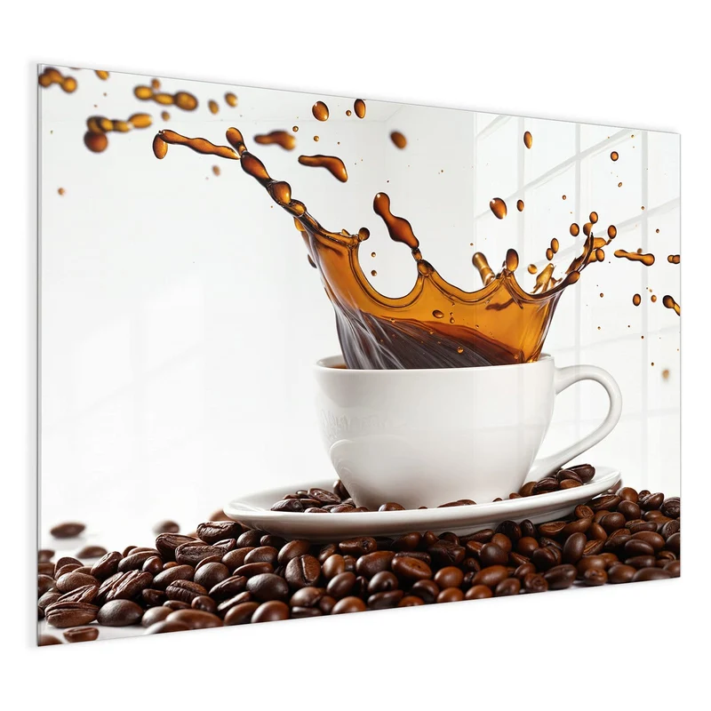 Magnettafel - Kaffeespritzer