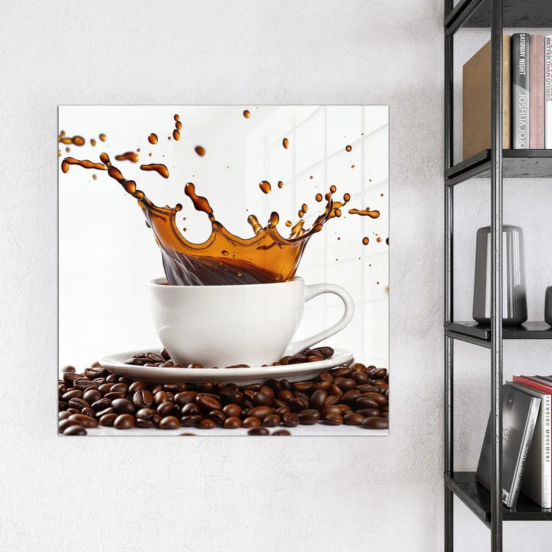 Magnettafel - Kaffeespritzer