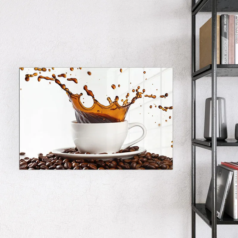 Magnettafel - Kaffeespritzer