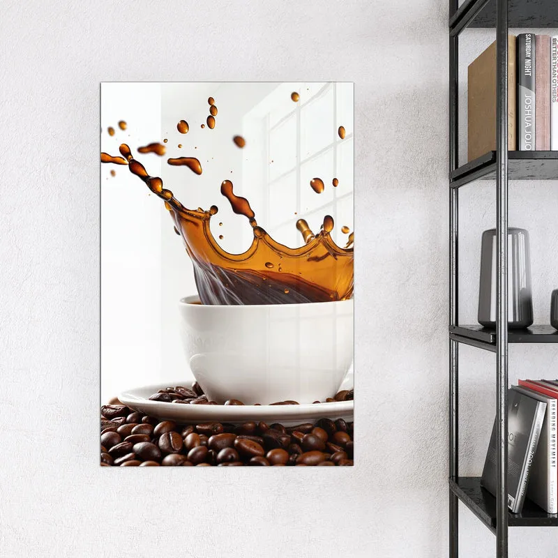 Magnettafel - Kaffeespritzer