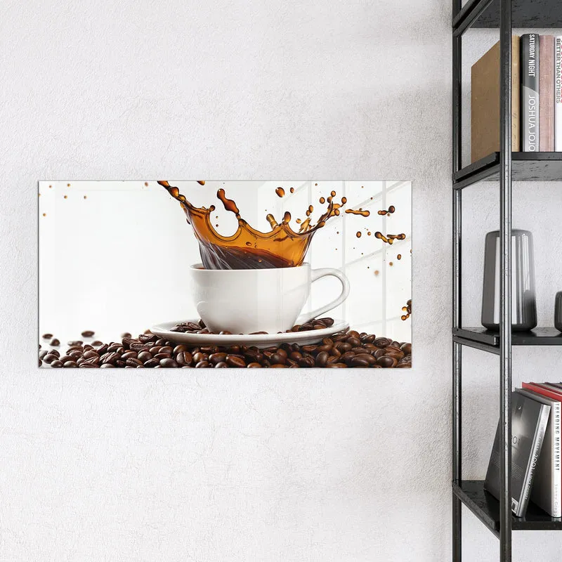 Magnettafel - Kaffeespritzer