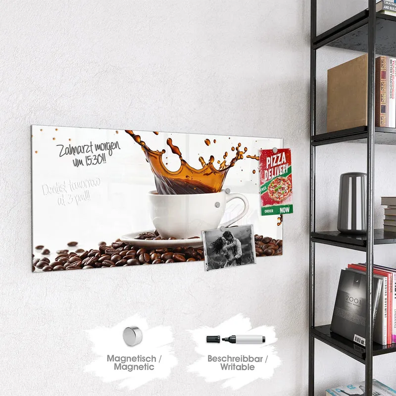 Magnettafel - Kaffeespritzer