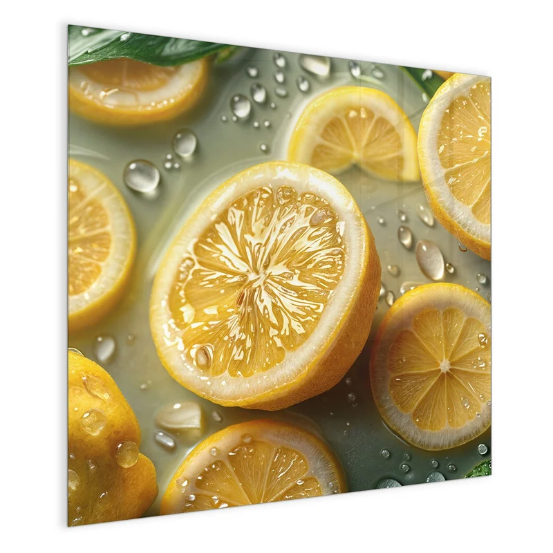 Magnettafel - Zitronenfrische
