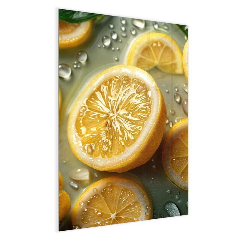 Magnettafel - Zitronenfrische