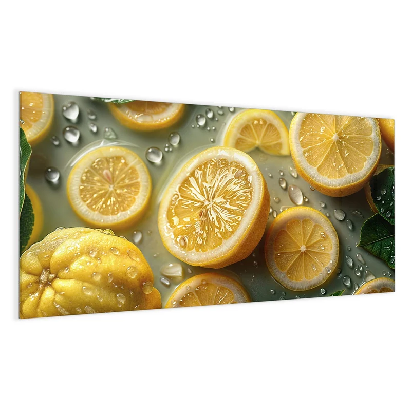 Magnettafel - Zitronenfrische