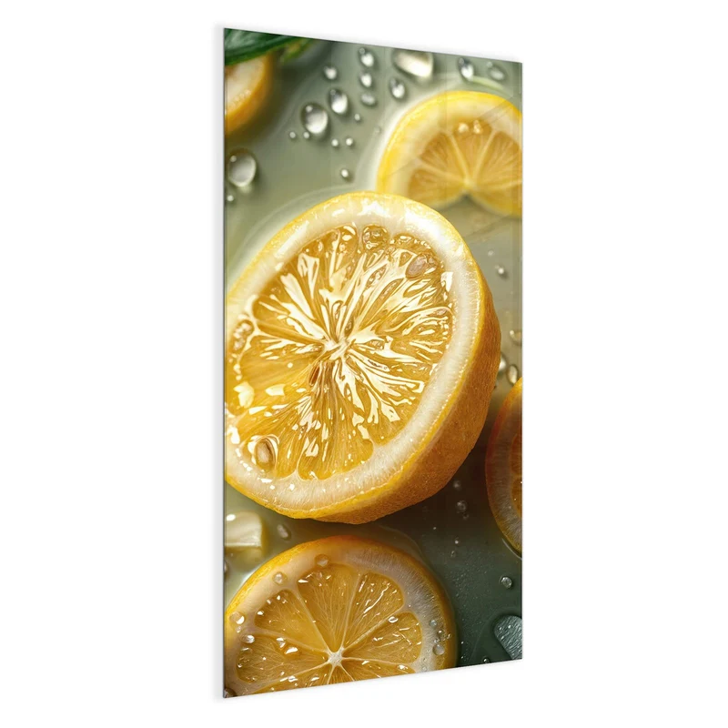 Magnettafel - Zitronenfrische