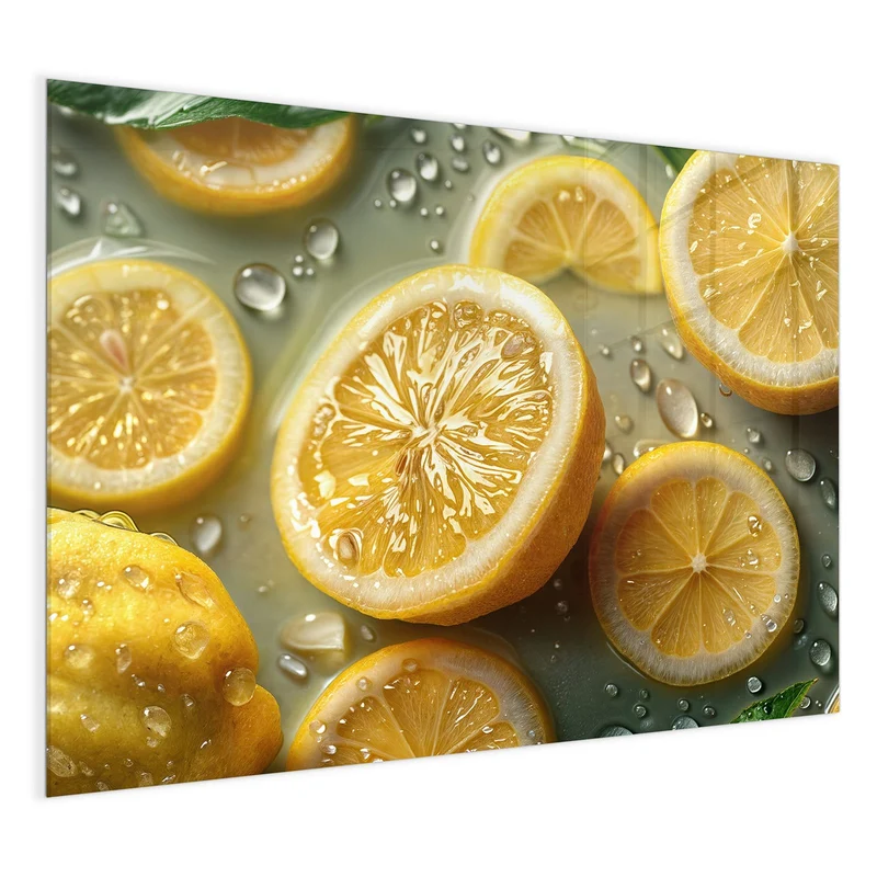 Magnettafel - Zitronenfrische