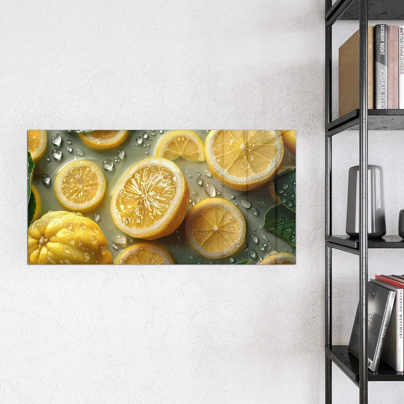 Magnettafel - Zitronenfrische
