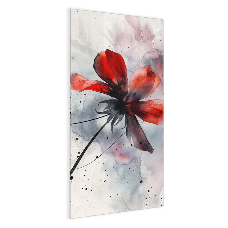Magnettafel - Abstrakte Blüte