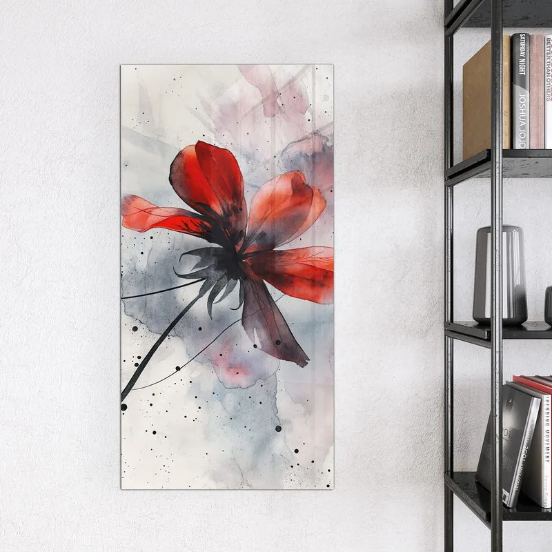 Magnettafel - Abstrakte Blüte