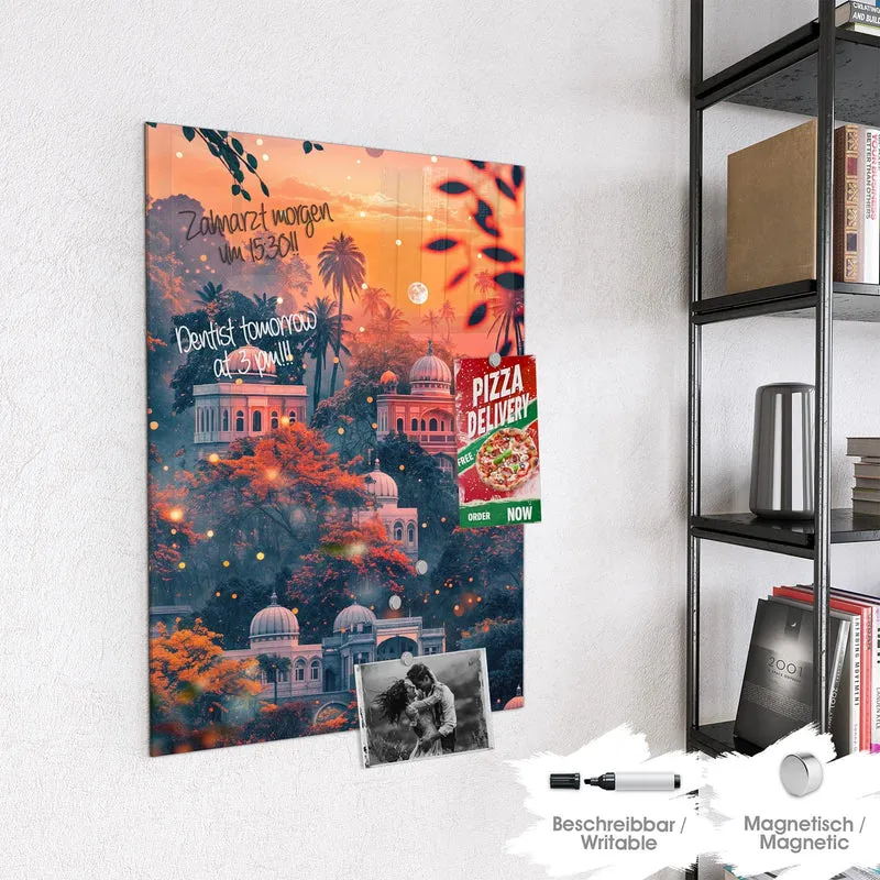 Magnettafel - Orientalischer Palast
