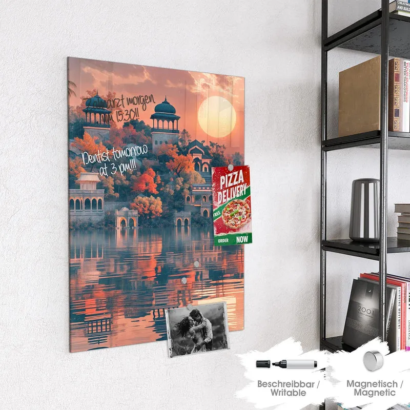 Magnettafel - Palast im Abendlicht