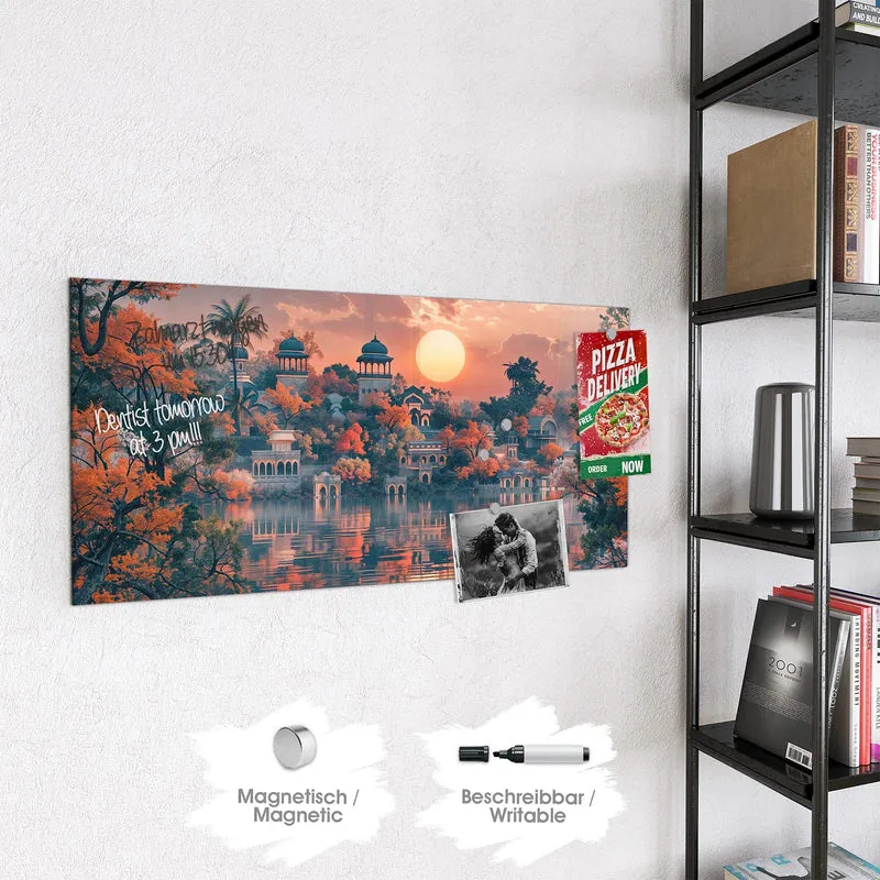 Magnettafel - Palast im Abendlicht