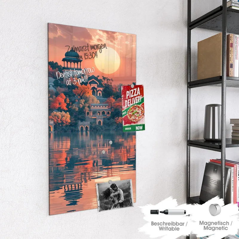 Magnettafel - Palast im Abendlicht