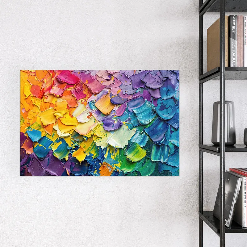 Magnettafel - Regenbogenfarben