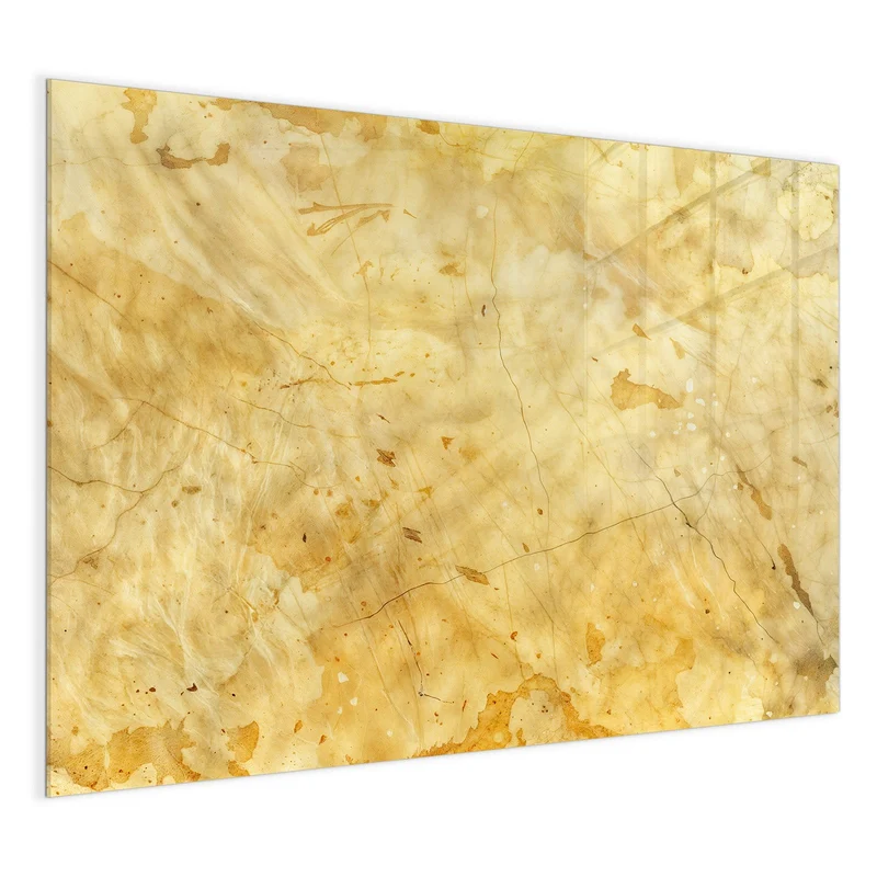 Magnettafel - Honiggelber Marmor