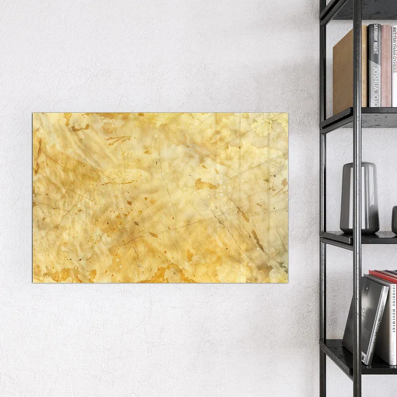 Magnettafel - Honiggelber Marmor