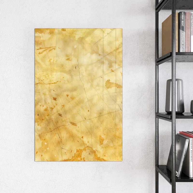 Magnettafel - Honiggelber Marmor