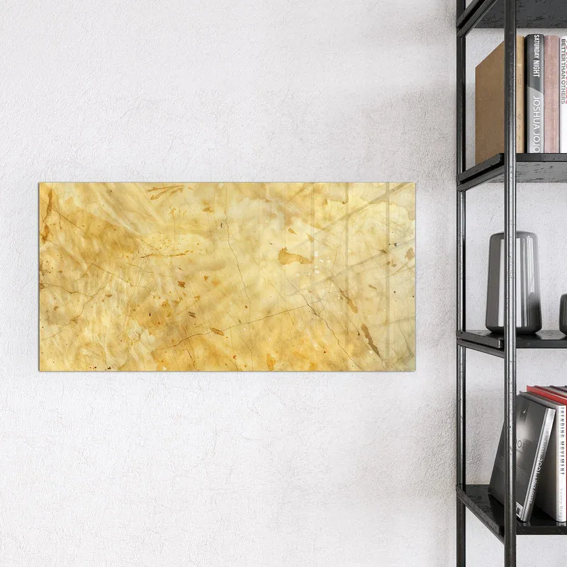 Magnettafel - Honiggelber Marmor