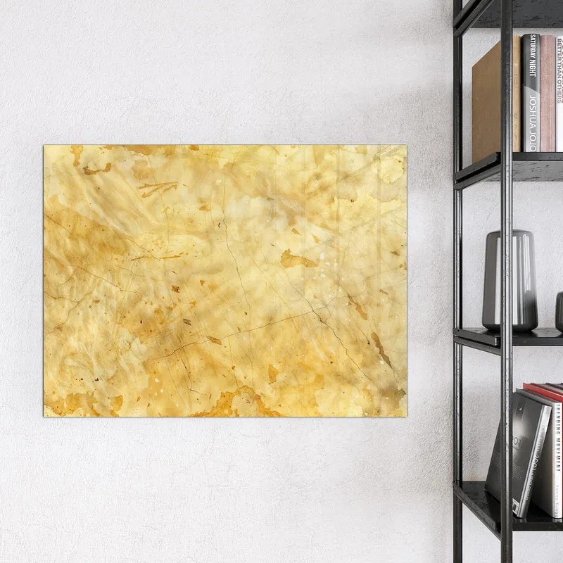 Magnettafel - Honiggelber Marmor