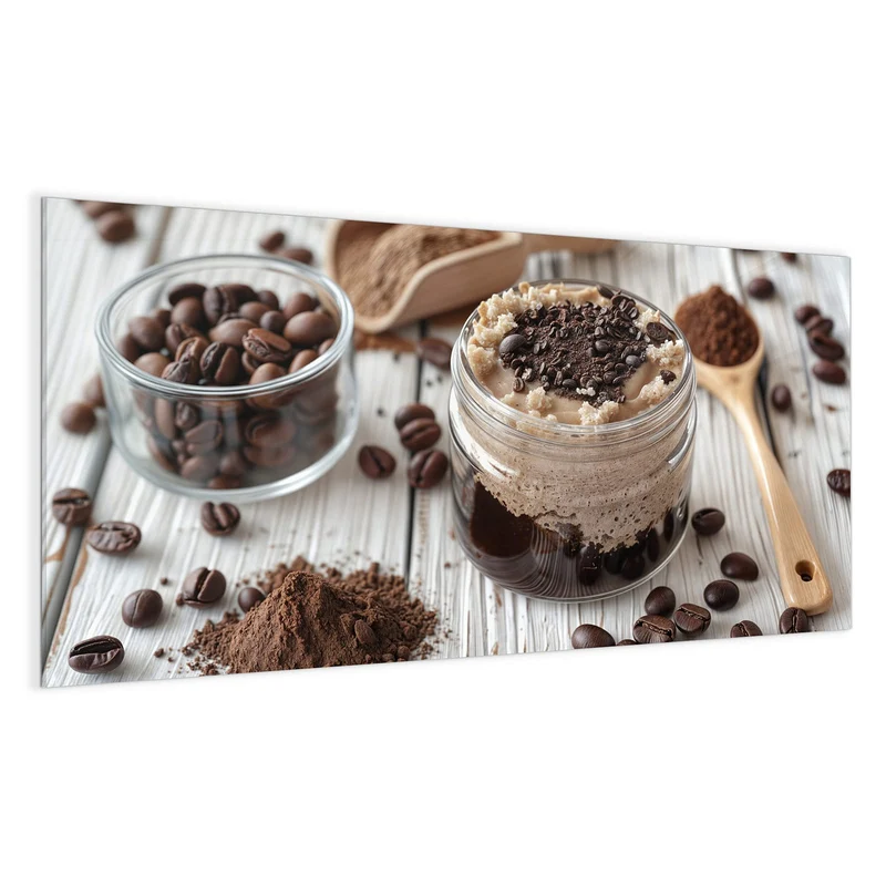 Magnettafel - Kaffeedessert im Glas