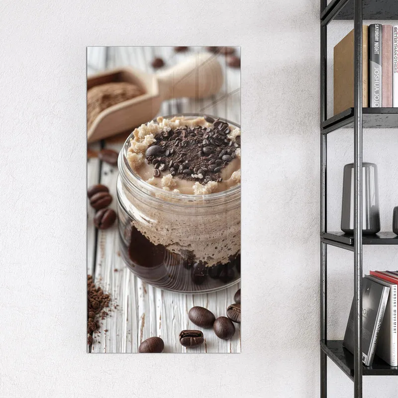 Magnettafel - Kaffeedessert im Glas