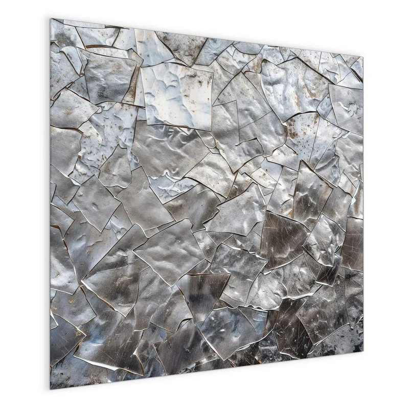 Magnettafel - Metallisches Mosaik