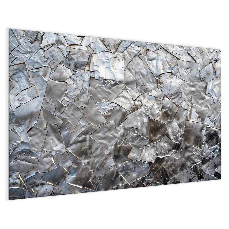 Magnettafel - Metallisches Mosaik