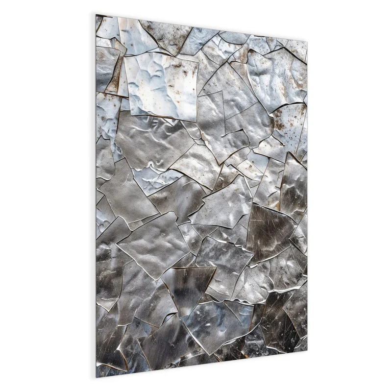 Magnettafel - Metallisches Mosaik