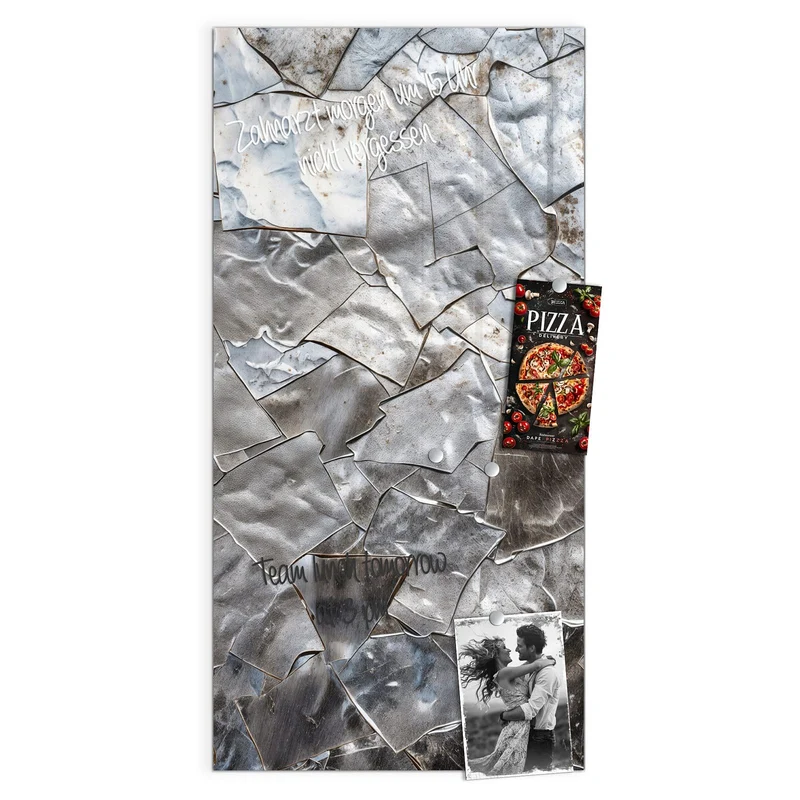 Magnettafel - Metallisches Mosaik