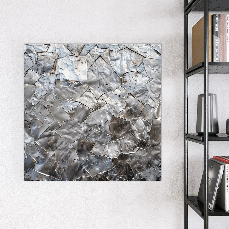 Magnettafel - Metallisches Mosaik