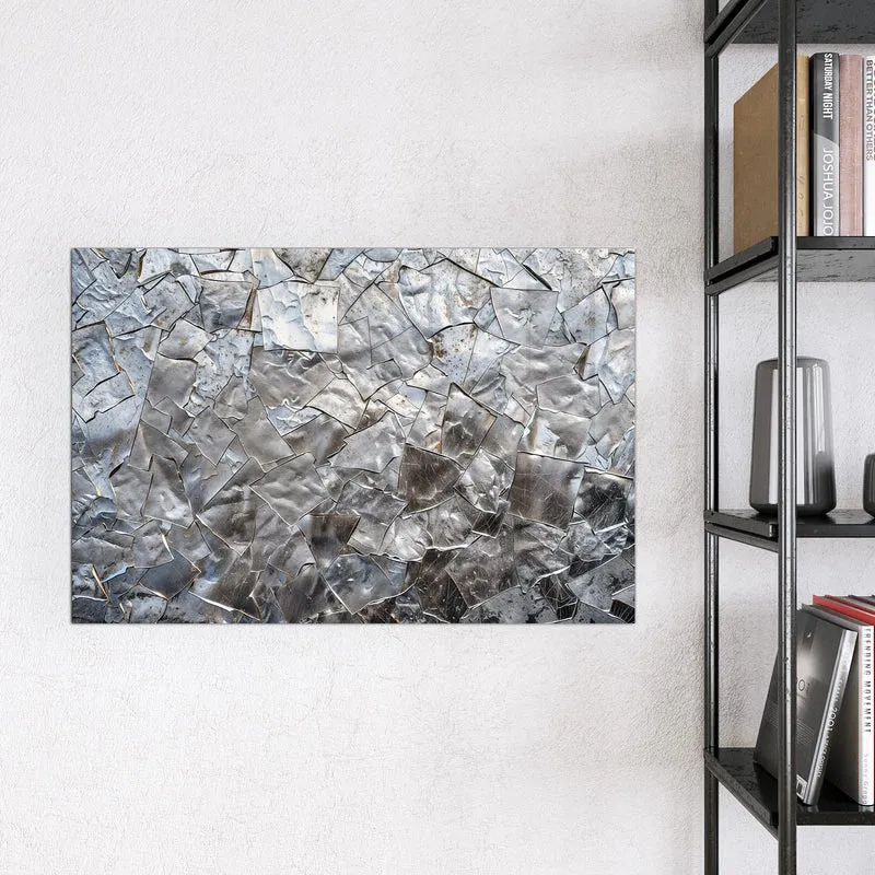 Magnettafel - Metallisches Mosaik