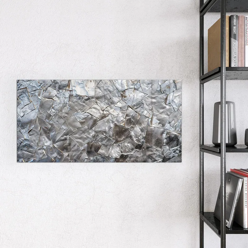 Magnettafel - Metallisches Mosaik