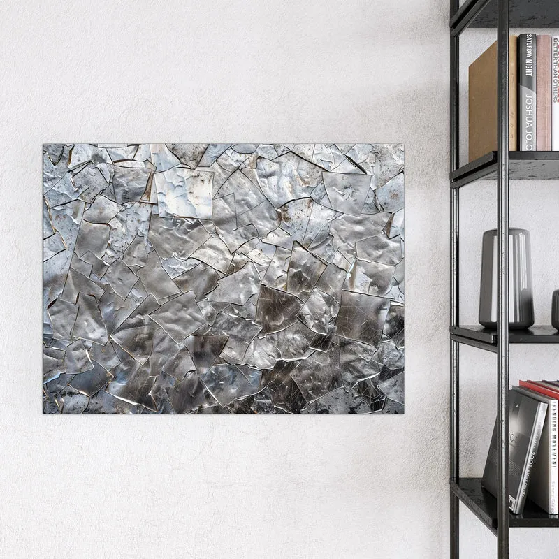 Magnettafel - Metallisches Mosaik