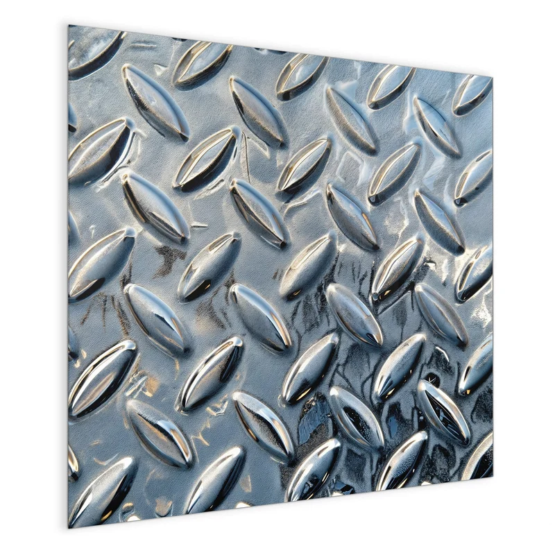Magnettafel - Riffelblechmuster