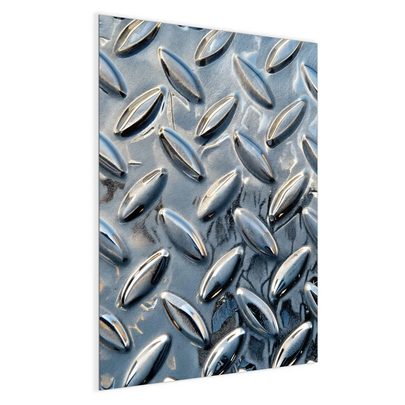 Magnettafel - Riffelblechmuster