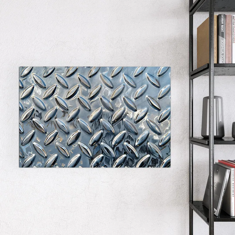 Magnettafel - Riffelblechmuster