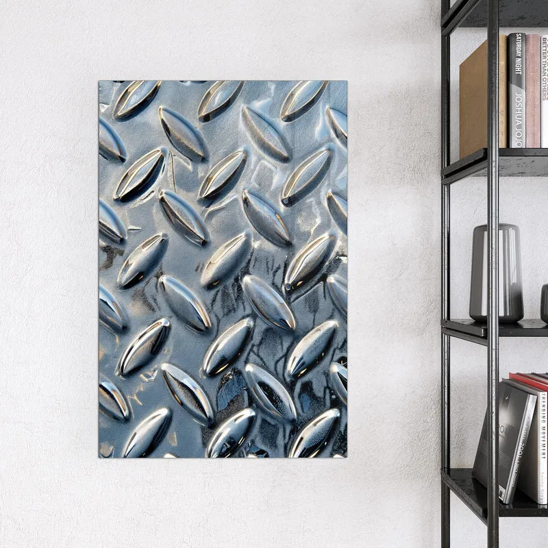 Magnettafel - Riffelblechmuster