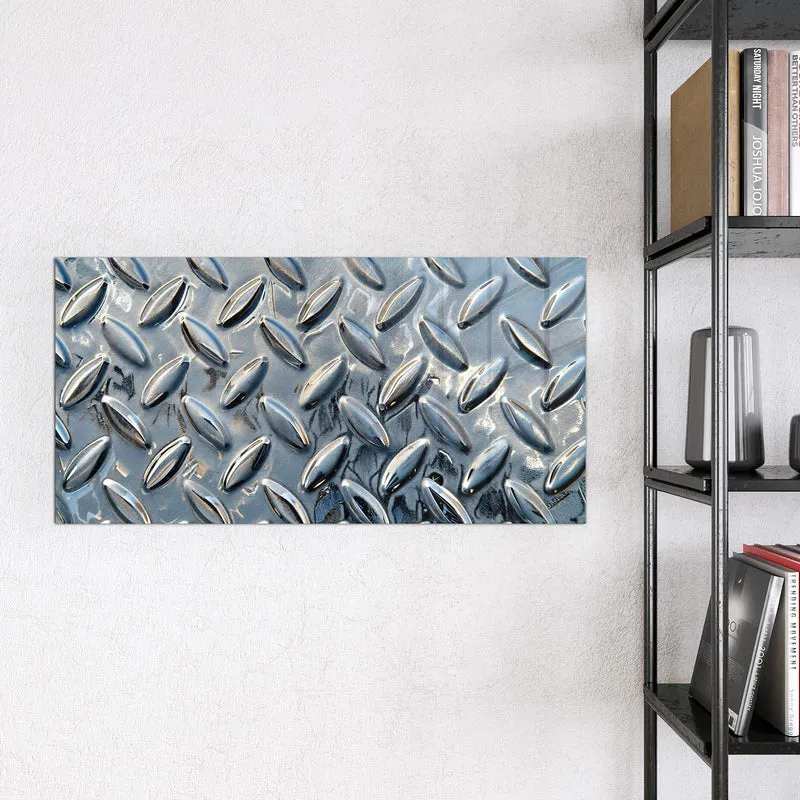 Magnettafel - Riffelblechmuster