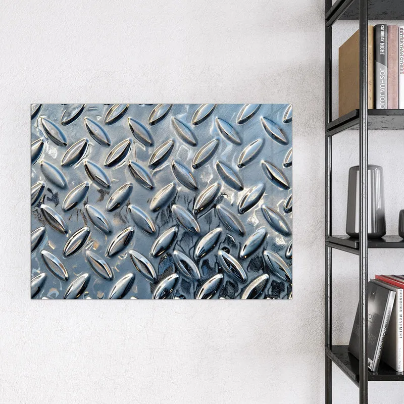 Magnettafel - Riffelblechmuster